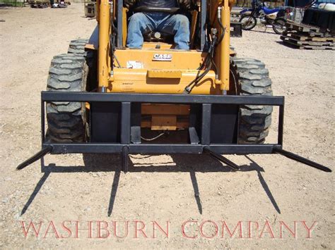 skid steer hay spears|used skid steer hay spear.